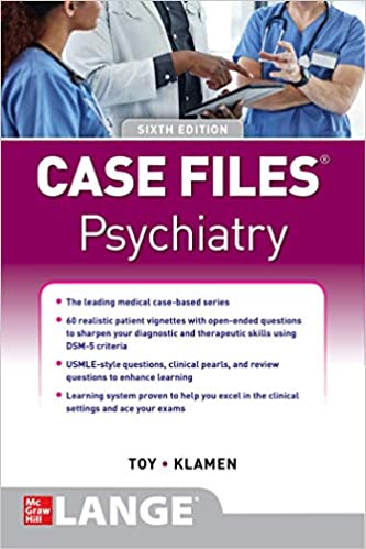 Case Files Psychiatry, Sixth Edition 2021 - آزمون های امریکا Step 1