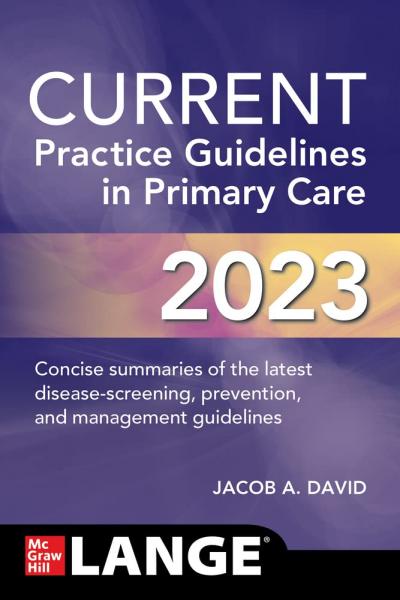 CURRENT Practice Guidelines in Primary Care 2023 - اورژانس