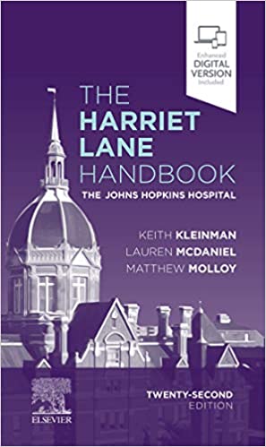The Harriet Lane Handbook  2021 - اطفال