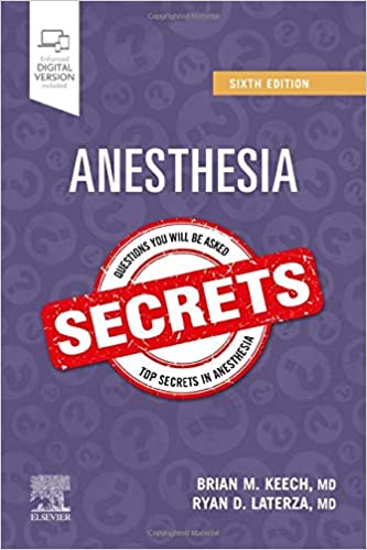 Anesthesia Secrets 2021 - بیهوشی
