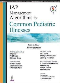 AP Management Algorithms for Common Pediatric Illnesses  2016 - اطفال