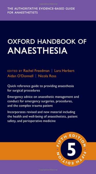 Oxford Handbook of Anaesthesia (Oxford Medical Handbooks)2023 5th Edition - بیهوشی