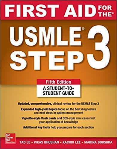 کمک های اولیه برای USMLE مرحله 3 - آزمون های امریکا Step 3