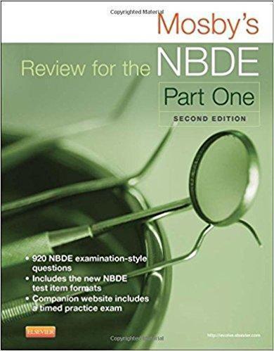 بررسی Mosby برای قسمت اول NBDE - دندانپزشکی