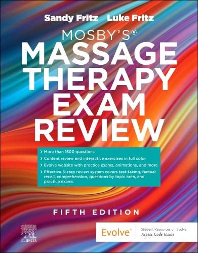 Mosby’s® Massage Therapy Exam Review 2024 5th Edition - توانبخشی، فیزیوتراپی