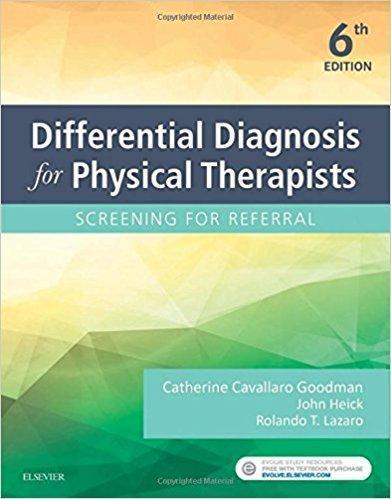 Differential Diagnosis for Physical Therapists: Screening for Referral 2018 - معاینه فیزیکی و شرح و حال