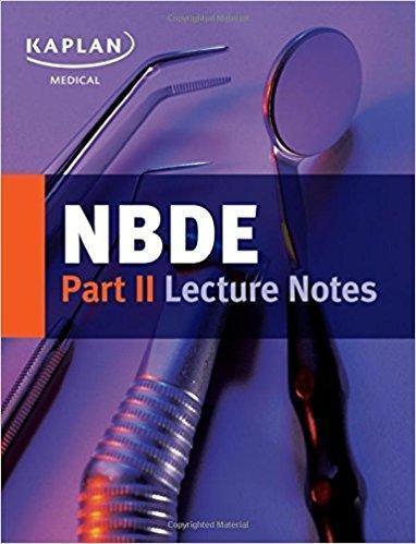NBDE Part II Lecture Notes  2017 - دندانپزشکی