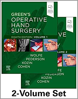 Greens Operative Hand Surgery 3VOL  2022 - اورتوپدی