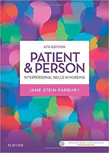 Patient & Person: Interpersonal Skills in Nursing 2018 - پرستاری