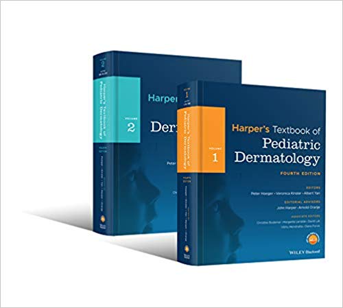 Harpers Textbook of Pediatric Dermatology 4 Vol 2020 - پوست