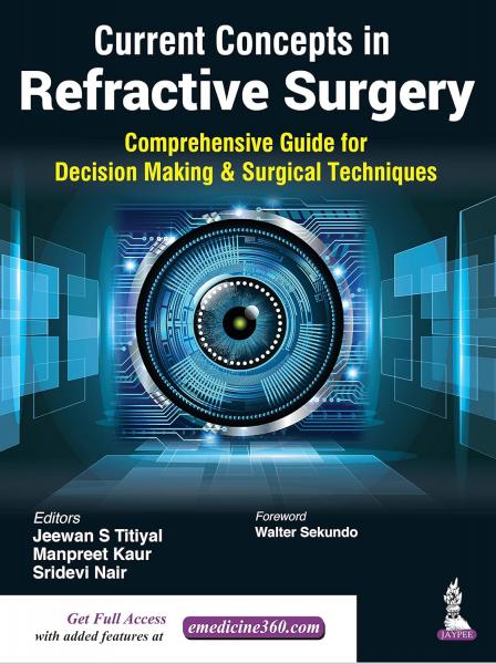 Current Concepts in Refractive Surgery 1st Edition - چشم