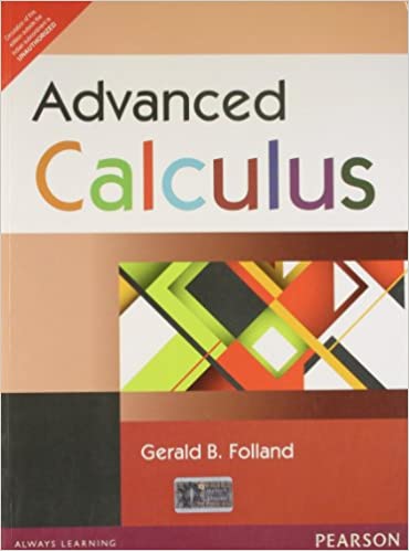 Advanced Calculus Gerald B. Folland 2001 - خلاصه دروس