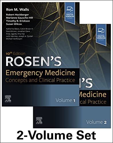 همراه با e و سوالات Rosens Emergency Medicine 3 Vol  2023 - اورژانس