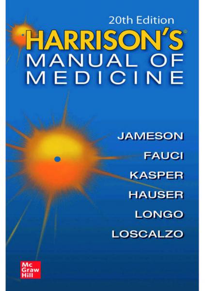 Harrisons Manual of Medicine 2vol 2020 - داخلی