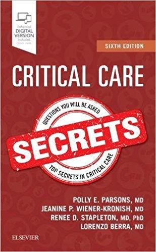 Critical Care Secrets 2018 - اورژانس