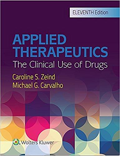 Applied Therapeutics 3 Vol  2018 - فارماکولوژی